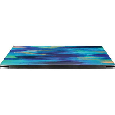 Ocean Blue Brush Stroke by Etta Vee Dell XPS Skin